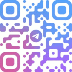 阿拉八娛樂城官方 Telegram QR Code，帳號 @ALA8_888